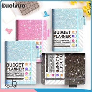 LUOLVUO A5 Cash Budget Planner Book, Undated Cash Flow Management Monthly Finance Organizer, Portabl