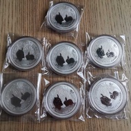 Australia Silver Coin - 2011 Rabbit Lunar Series II 1 oz
