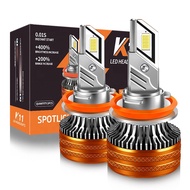 auto led bulbs K11 CANBUS High Power 8000lumens 80w led h1 h7 h13  9005 9006 9007 H11 led light h7 h