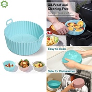 Cod Qipin 20CM Air Fryer Paper Liner Silicone AirFryer Pot Air Fryers Oven Oil-proof Parchment Baking Tray Fried Pizza Chicken Basket Mat