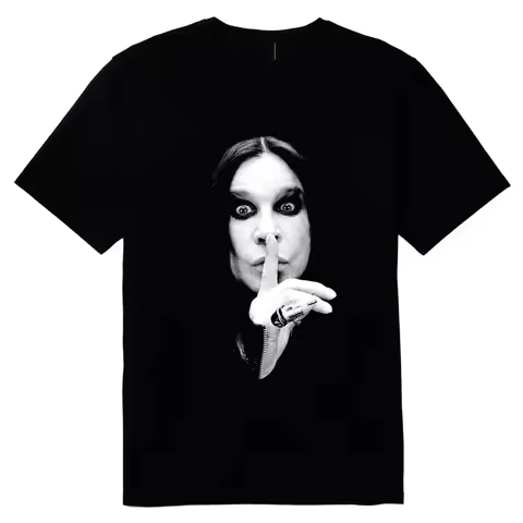 Ozzy Osbourne Heavy Metal Legend T Shirt Black T-shirt Tshirt Reprint Humorous Tee Hip Hop Shirt Clo