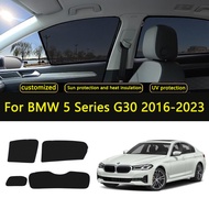 Car curtain sunshade For BMW 5 Series G30 2016-2023 Car Window SunShade Shield Front Windshield Rear