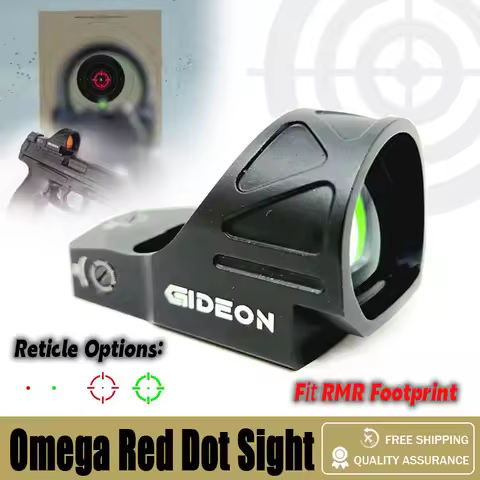 Gideon Omega Green/Red Gideon Optics Omega Green/Red Circle Dot Sight - Optics for Handgun or Rifle 