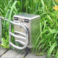 Water Bottle Holder Side Box Electric Vehicle Storage Box Stainless Steel Bumper Toolbox Guard Bar S