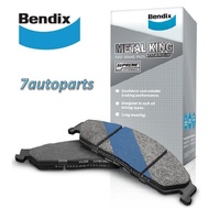 Bendix Metal King Titanium Disc Brake Pad Rear (DB1379) - Subaru Impreza EJ15 EJ16 EJ20 Forester EJ2