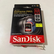 SanDisk Extreme Pro IHS-I SDHC 64GB