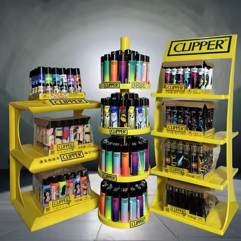 Clipper Open Flame Grinding Wheel Lighter Small and Inflatable Lighter Personalized Pattern Clipper 