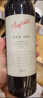 Penfolds Bin 707 Cabernet Sauvignon 2016年 禮盒裝 750ml WA98分  Penfolds Bin 389 169