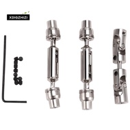 3Pcs Metal Drive Shaft CVD for  B16 B36  Q60 Q63 Q64 MN77 FY004 6WD 6X6 1/16 RC Car Upgrade Parts