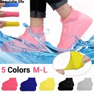 Waterproof Shoe Covers Latex Protective Shoe Cover Non-slip Thick Rubber Boot Covers 1 Pair