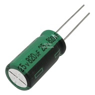 25V820UF In-Line Electrolytic Capacitor 25V820 Volume 10 * 20MM 25V820UF