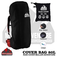 Rain Cover Bag 80L+5 Waterproof Muller Adventure Bag Cover Protector