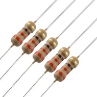 Package of 50 1/4W Resistors worth 10k Ohm DIP