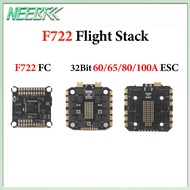 F722 Flight Stack F722 Flight Controller FC BLS 4-in-1 60A/65A/80A/100A ESC 32bit 3-8S 30.5x30.5mm F