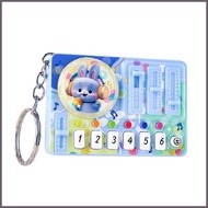 DJ Disc Keychain Cute Cartoon Backpack Charm DJ Player Key Chain for Kids Boys Girls Children School