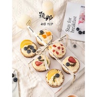 Cup Cake Box Muffin Cake Box 6 hole Transparent Cake Box