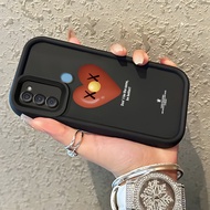 MATA Casing hp Samsung Galaxy A11 M11 Case Casing Love English Eyes HP Pattern Silicone Case Softcas