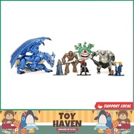 [sgstock] Dungeons & Dragons 1.65" Mega Pack Die-Cast Collectible Figures, Toys for Kids and Adults 
