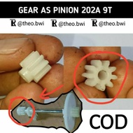 AYE1 Sparepart Gear as pinion 9T mesin jahit mini portable 202a |