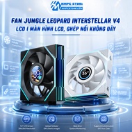 Radiator Fan - Jungle Leopard Interstellar V4 LCD Fan case | LCD Screen, Wireless Connection,