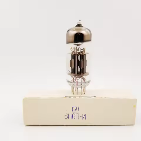 New original box for Soviet 6H6N-N/6N6P/6N6-Q/6N6 tube