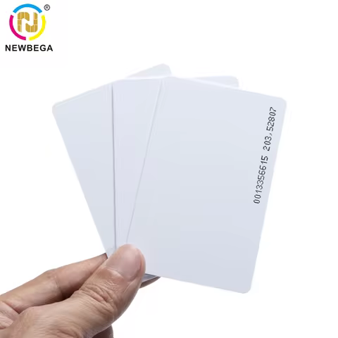 10PCS,125KHz Read Only RFID Card EM4100 TK4100 Smart Proximity Card for Access control