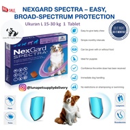 Ampuh Nexgard Spectra L 15-30 kg Dog Flea And Worm Medicine