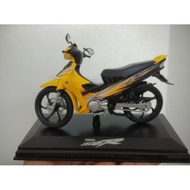 Yamaha 125ZR Kuning Diraja Replika Custom Diecast Model