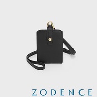 ZODENCE MAG進口牛皮直式證件套 黑色