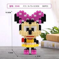 CUCO Mickey Minnie Donald Duck Educational toys Small particles Assembly and assembly Building block