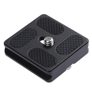 Đế kim loại gắn chân máy ảnh tripod quick plate PU-40 QZSD