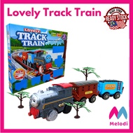 [READY STOCK] Lovely Track Train Cartoon Track Train Set