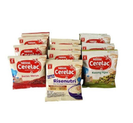 Nestle Cerelac sachet Bubur Sereal Bayi Sachet 20gr bubur Mpasi bayi usia 6 bulan bubur saset