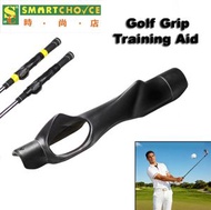 高爾夫球握桿訓練輔助器（黑色）（高爾夫球握桿訓練器揮桿訓練器）（高爾夫訓練輔助器）（高爾夫初學者輔助器）（均碼，適用於所有高爾夫球桿）