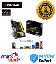 BIOSTAR A320M AMD A320 Socket AM4 DDR4 Micro ATX A320MH Ver:6.7