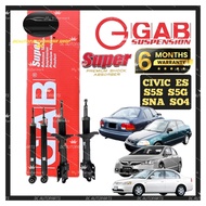 ORIGINAL GAB HONDA CIVIC SO4 EK SH4 EH SR4 EG S5A 1.7 S5G 2.0 SNA FD 1.8 2.0 FROTN & REAR SHOCK ABSO