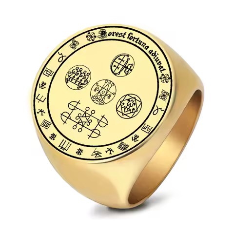 R052 Powerful Money Amulet for Richess Wealth Abundance and Prosperity Talisman Jewelry Laser Engrav