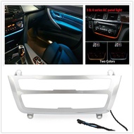 for BMW 3 F30 F31 F34 LCI Radio Trim LED Dashboard Center Console AC Panel Light