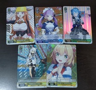 Holo Hololive ws卡 R RR RRR SR卡 全閃/暗閃  黑白雙翼