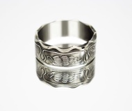 坦桑尼亞硬幣戒指 5 senti 1966-1984 男士硬幣戒指 女士硬幣戒指