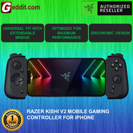 RAZER KISHI V2 UNIVERSAL MOBILE GAMING CONTROLLER (FOR ANDROID / FOR IP) (RZ06-04180100-R33M1 / RZ06