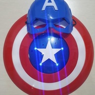 Captain America mask and Captain America shield AS76