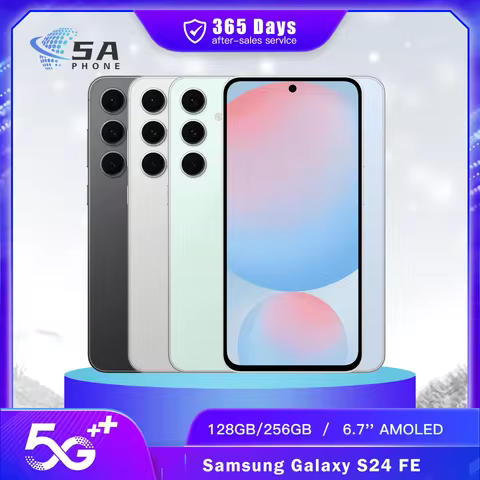 Samsung Galaxy S24 FE S721U1 S721B S7210 8GB 128/256/512GB 6.7" Original OLED Exynos NFC Octa Core O