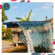 waterfall kolam koi portable 20 cm mode slim eksternal | air terjun kolam ikan koi portable