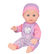 12Inch Thực Tế Búp Bê Em Bé Với Áo Liền Quần Cho Trẻ Em Di Chuyển Được Búp Bê Vinyl Dễ Thương Quà Tặ