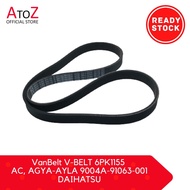 VanBelt V-BELT 6PK1155 AC, AGYA-AYLA 9004A-91063-001 DAIHATSU