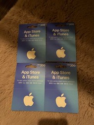 Apple Store & iTunes $200