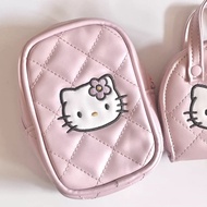 ‌2025 Hello Kitty Quilted Storage Pouch - Kawaii Japanese Card/Camera Organizer (CCD Case)