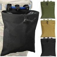 MOLLE Dump Pouch Tactical Mag Recovery Pouch Drawstring Magazine Recycling Pouch Airsoft Hunting