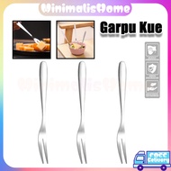 Stainless Steel Fruit Fork Small Fruit Fork Cake Fork/